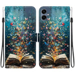 Custodia per telefono in ecopelle con texture cristallina, For Galaxy A07 / A06, For Galaxy A56 5G