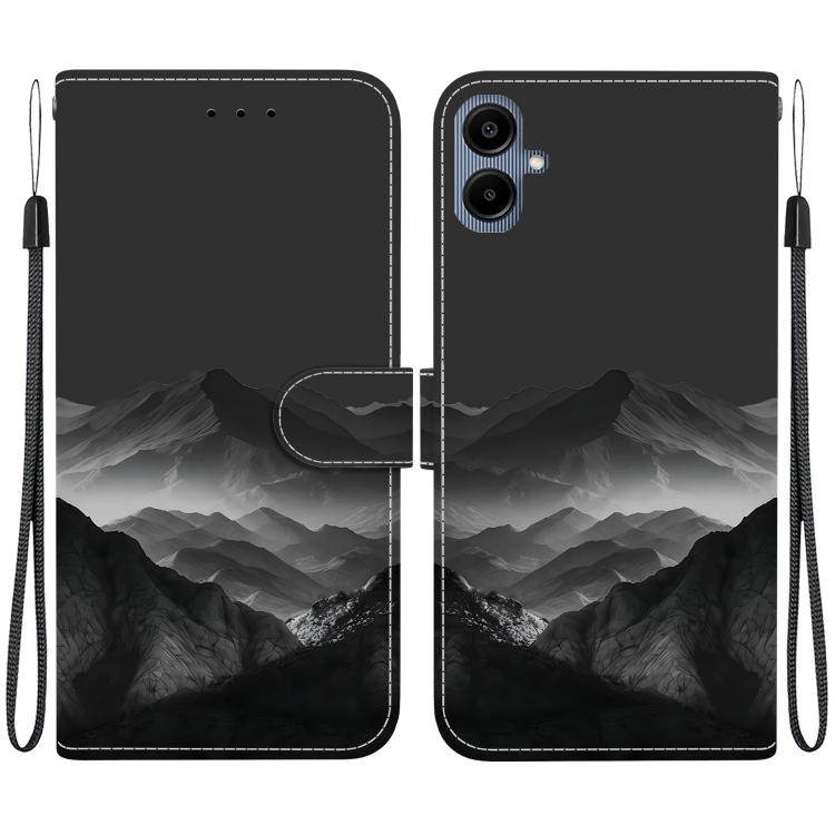 Custodia per telefono in ecopelle con texture cristallina, For Galaxy A07 / A06, For Galaxy A56 5G