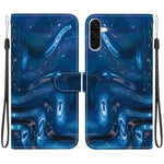 Custodia per telefono in ecopelle con texture cristallina, For Galaxy A57 5G, For Galaxy A36 5G / A37 5G