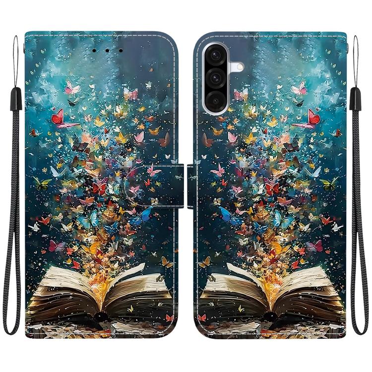 Custodia per telefono in ecopelle con texture cristallina, For Galaxy A57 5G, For Galaxy A36 5G / A37 5G