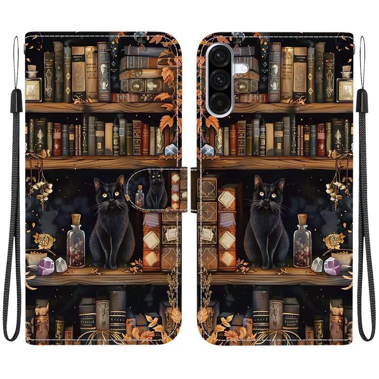 Custodia per telefono in ecopelle con texture cristallina, For Galaxy A57 5G, For Galaxy A36 5G / A37 5G