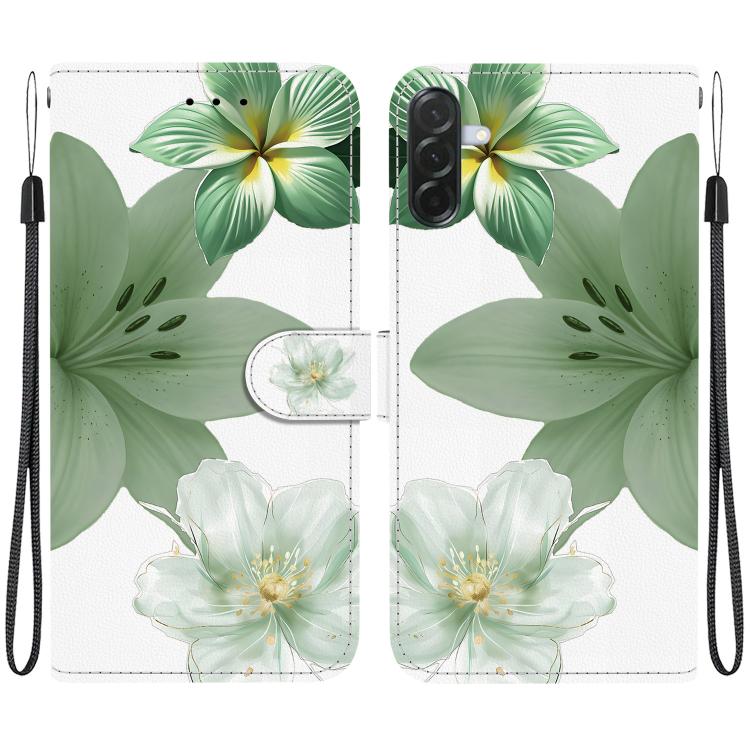 Custodia per telefono in ecopelle con texture cristallina, For Galaxy A57 5G, For Galaxy A36 5G / A37 5G