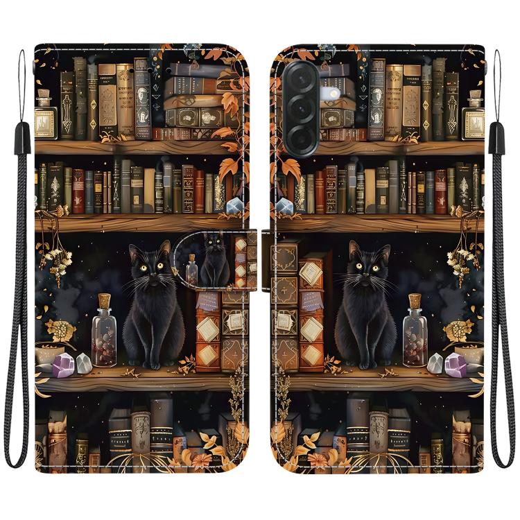 Custodia per telefono in ecopelle con texture cristallina, For Galaxy A57 5G, For Galaxy A36 5G / A37 5G