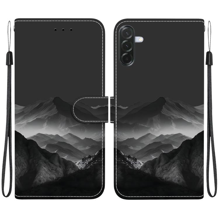 Custodia per telefono in ecopelle con texture cristallina, For Galaxy A57 5G, For Galaxy A36 5G / A37 5G