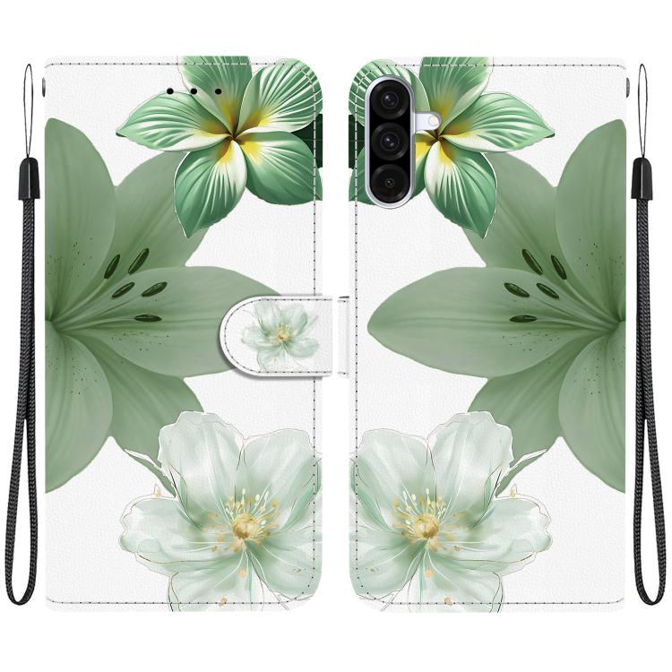 Custodia per telefono in ecopelle con texture cristallina, For Galaxy A27 5G, For Galaxy A26 5G / A17