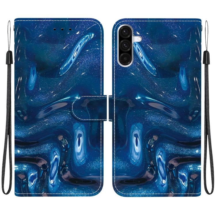 Custodia per telefono in ecopelle con texture cristallina, For Galaxy A27 5G, For Galaxy A26 5G / A17