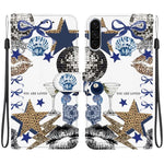 Custodia per telefono in ecopelle con texture cristallina, For Galaxy A27 5G, For Galaxy A26 5G / A17