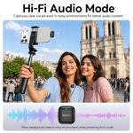 Yesido KR29 1 to 2 Standard Noise Reduction Wireless Lavalier Microphone with Type-C Receiver