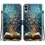 Custodia per telefono in ecopelle con texture cristallina, For Galaxy S25 FE 5G, For Galaxy S25 Edge 5G
