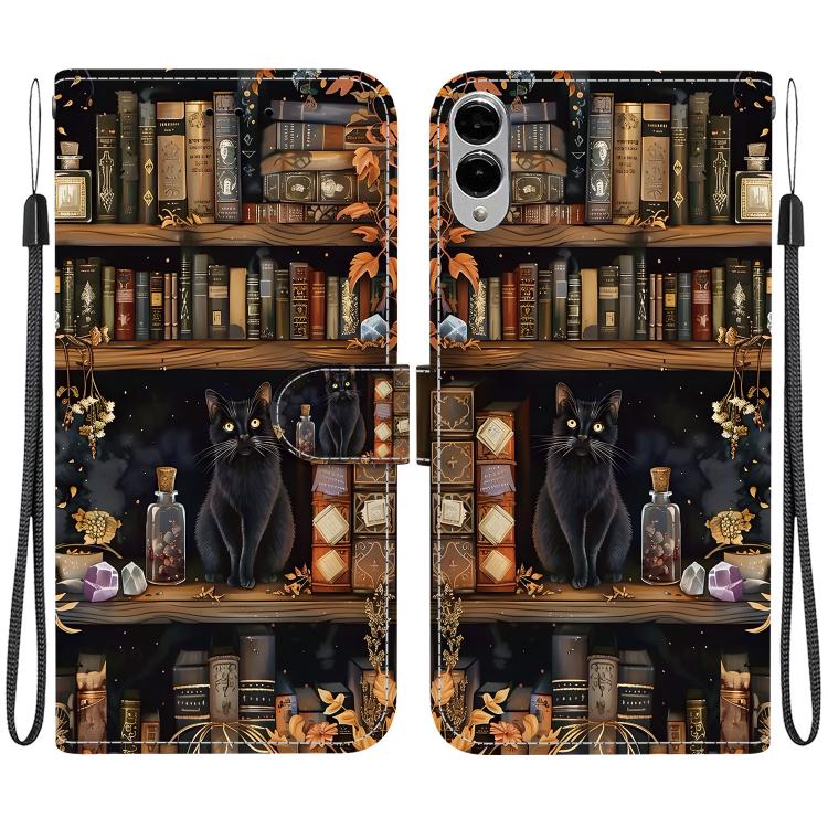 Custodia per telefono in ecopelle con texture cristallina, For Galaxy S25 FE 5G, For Galaxy S25 Edge 5G