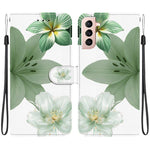 Custodia per telefono in ecopelle con texture cristallina, For Galaxy S22 5G
