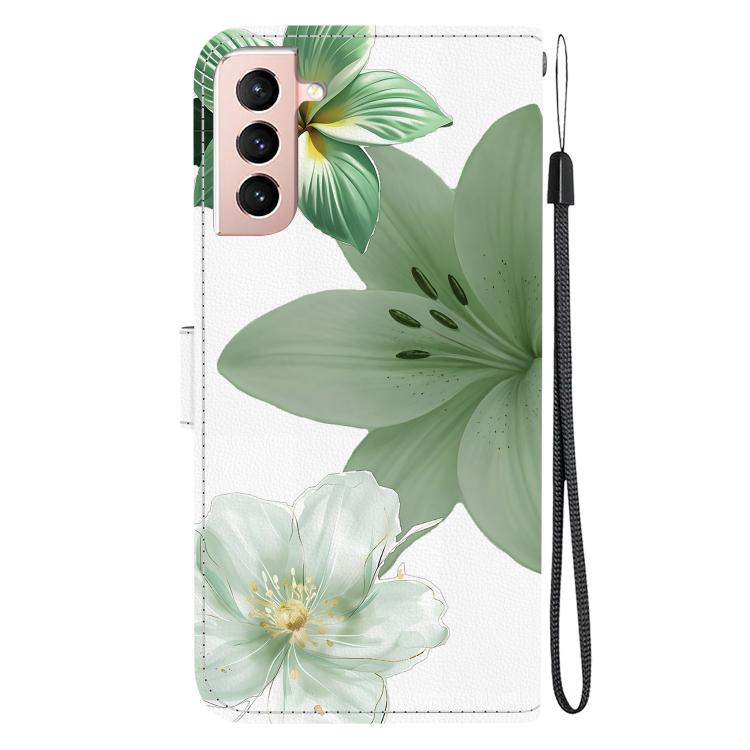 Custodia per telefono in ecopelle con texture cristallina, For Galaxy S22 5G