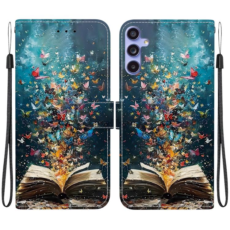 Custodia per telefono in ecopelle con texture cristallina, For Galaxy S24 5G, For Galaxy S23 FE 5G
