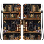 Custodia per telefono in ecopelle con texture cristallina, For Galaxy S23 Ultra 5G, For Galaxy S23+ 5G