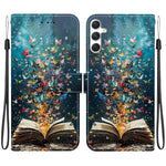 Custodia per telefono in ecopelle con texture cristallina, For Galaxy S24 5G, For Galaxy S23 FE 5G