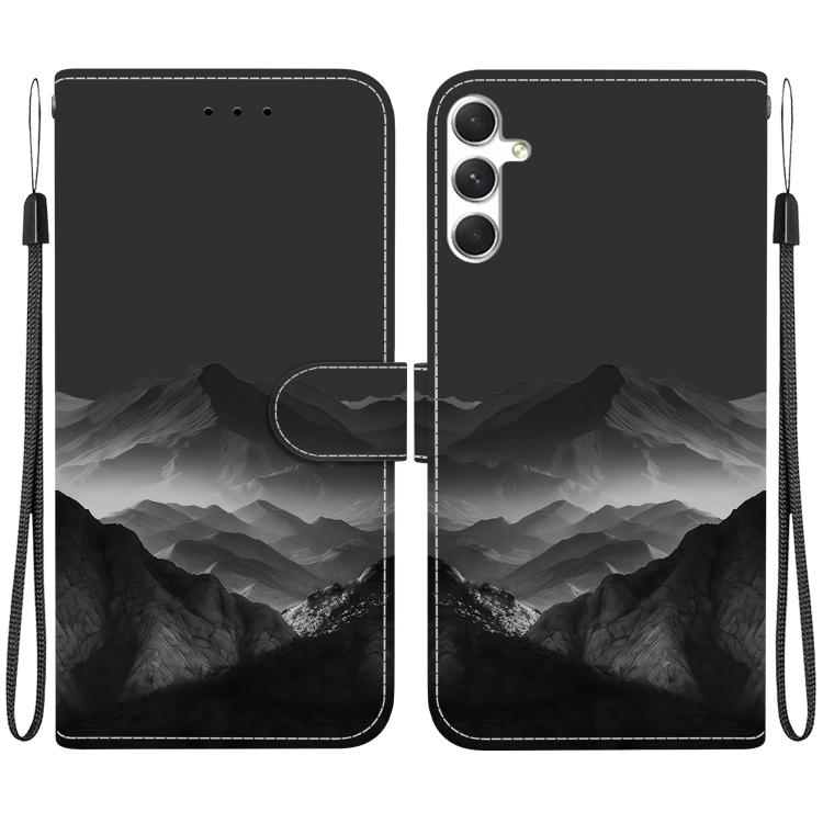 Custodia per telefono in ecopelle con texture cristallina, For Galaxy S24 5G, For Galaxy S23 FE 5G