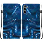 Custodia per telefono in ecopelle con texture cristallina, For Galaxy S24 Ultra 5G, For Galaxy S24+ 5G