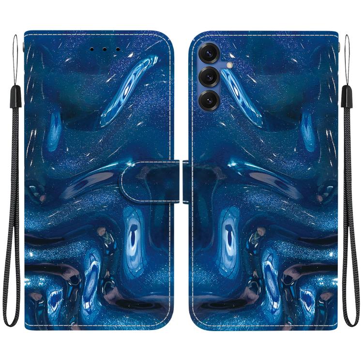 Custodia per telefono in ecopelle con texture cristallina, For Galaxy S25 5G, For Galaxy S25+ 5G