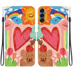Custodia per telefono in ecopelle con texture cristallina, For Galaxy S25 5G, For Galaxy S25+ 5G