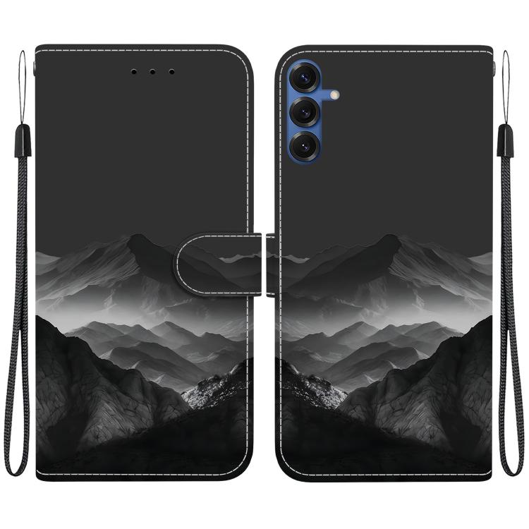 Custodia per telefono in ecopelle con texture cristallina, For Galaxy S25 5G, For Galaxy S25+ 5G
