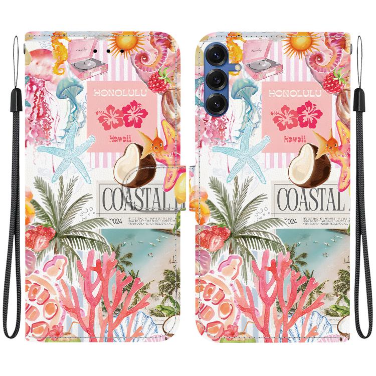 Custodia per telefono in ecopelle con texture cristallina, For Galaxy S25 5G, For Galaxy S25+ 5G
