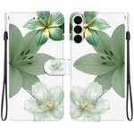 Custodia per telefono in ecopelle con texture cristallina, For Galaxy S26 FE 5G, For Galaxy S26+ 5G