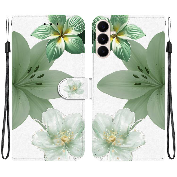Custodia per telefono in ecopelle con texture cristallina, For Galaxy S26 FE 5G, For Galaxy S26+ 5G