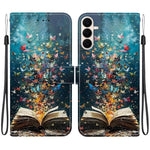 Custodia per telefono in ecopelle con texture cristallina, For Galaxy S26 FE 5G, For Galaxy S26+ 5G