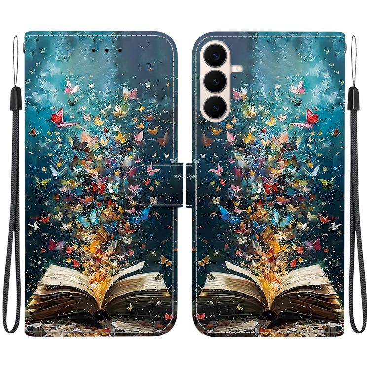Custodia per telefono in ecopelle con texture cristallina, For Galaxy S26 FE 5G, For Galaxy S26+ 5G