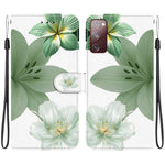 Custodia per telefono in ecopelle con texture cristallina, For Galaxy S23 5G, For Galaxy S20 FE 5G