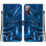 Custodia per telefono in ecopelle con texture cristallina, For Galaxy S23 5G, For Galaxy S20 FE 5G