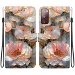 Custodia per telefono in ecopelle con texture cristallina, For Galaxy S23 5G, For Galaxy S20 FE 5G