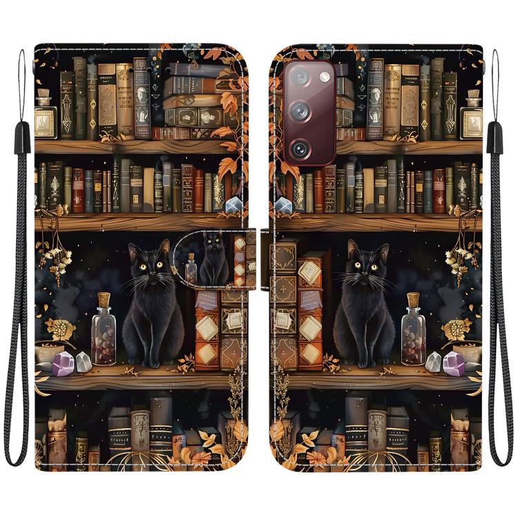 Custodia per telefono in ecopelle con texture cristallina, For Galaxy S23 5G, For Galaxy S20 FE 5G