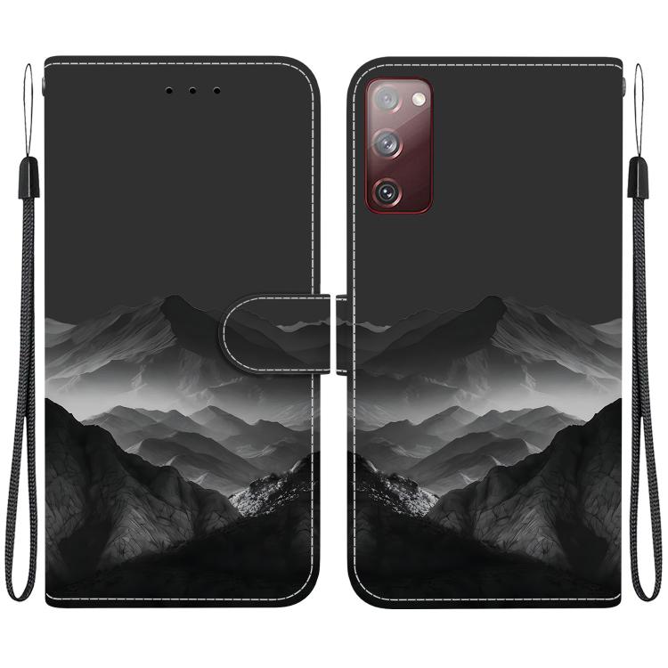 Custodia per telefono in ecopelle con texture cristallina, For Galaxy S23 5G, For Galaxy S20 FE 5G