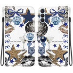Custodia per telefono in ecopelle con texture cristallina, For Galaxy S26 Ultra 5G, For Galaxy S26 5G