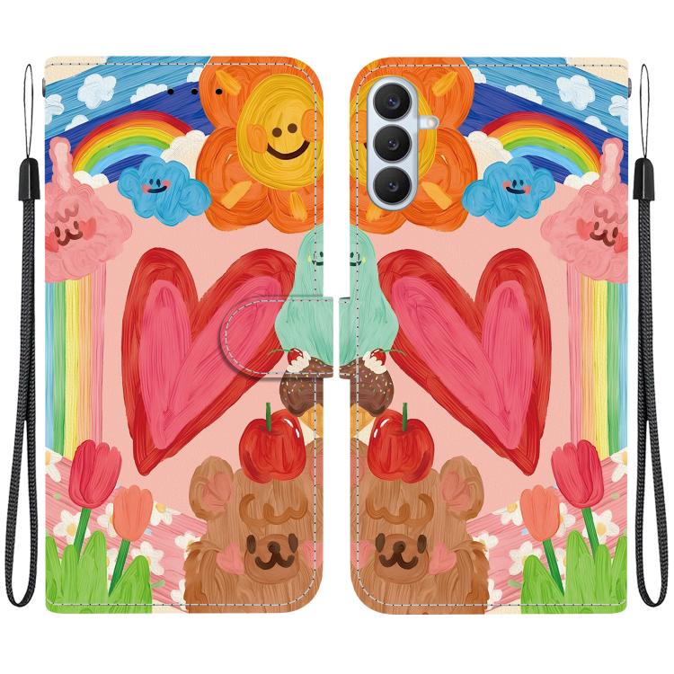 Custodia per telefono in ecopelle con texture cristallina, For Galaxy S26 FE 5G, For Galaxy S26+ 5G