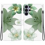 Custodia per telefono in ecopelle con texture cristallina, For Galaxy S26 Ultra 5G, For Galaxy S26 5G