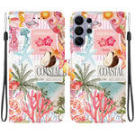 Custodia per telefono in ecopelle con texture cristallina, For Galaxy S26 Ultra 5G, For Galaxy S26 5G