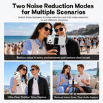 Yesido KR30 1 to 2 Wireless Lavalier Microphone 8 Pin Receiver with Charging Box