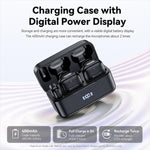 Yesido KR30 1 to 2 Wireless Lavalier Microphone 8 Pin Receiver with Charging Box