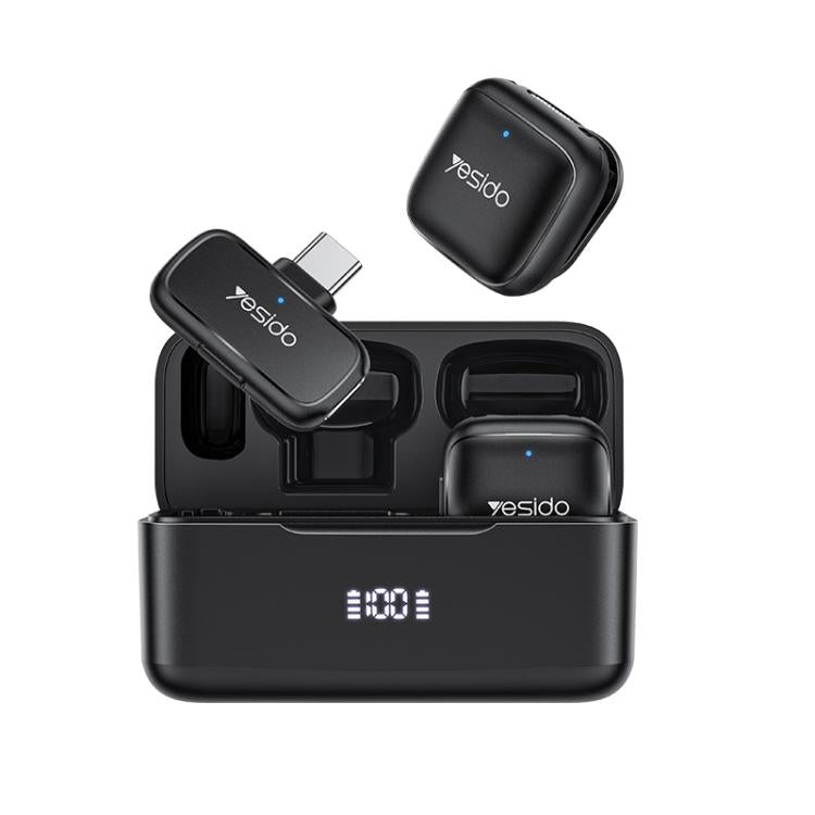 Microfono Lavalier Wireless Yesido KR31 con Ricevitore Type-C