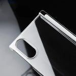 Custodia per telefono trasparente in PC antiurto a doppio asse con copriobiettivo, For Galaxy Z Fold8 5G