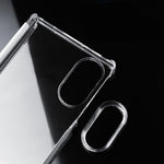 Custodia per telefono trasparente in PC antiurto a doppio asse con copriobiettivo, For Galaxy Z Fold8 5G