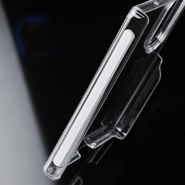 Custodia per telefono trasparente in PC antiurto a doppio asse con copriobiettivo, For Galaxy Z Fold8 5G