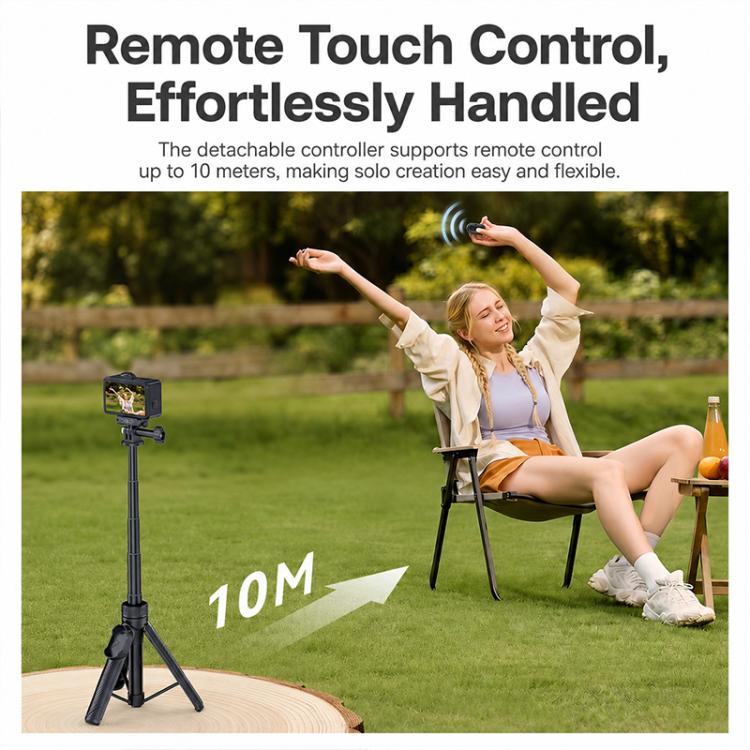 Yesido SF37 Portable 2 in 1 Magnetic Quick Release Selfie Stick DJ