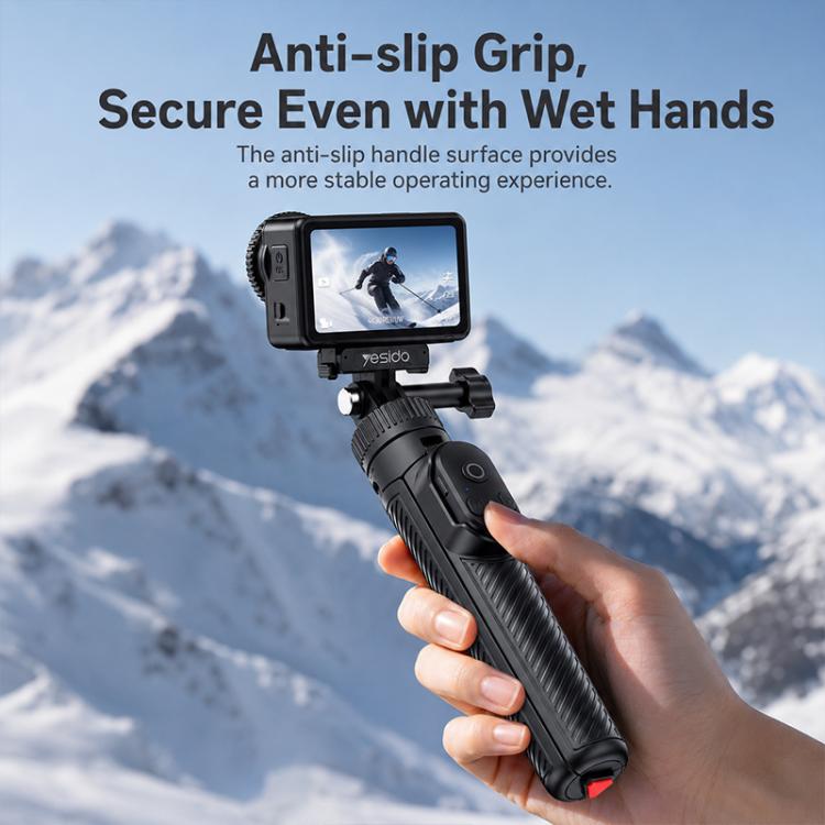 Yesido SF37 Portable 2 in 1 Magnetic Quick Release Selfie Stick DJ