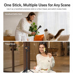 Yesido SF38 Portable 2 in 1 Magnetic Quick-Release Selfie Stick NI