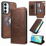 Custodia per telefono in ecopelle vegana con texture in pelle bovina, protezione RFID, rimovibile e magnetica 2 in 1., For Galaxy A17 5G, For Galaxy A26 5G, For Galaxy A36 5G, For Galaxy A16 5G