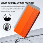 Custodia per telefono in ecopelle con motivo a meandro in rilievo e protezione RFID., For iPhone 12 / 12 Pro, For iPhone 12 Pro Max, For iPhone 11 Pro Max