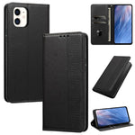 Custodia per telefono in ecopelle con motivo a meandro in rilievo e protezione RFID., For iPhone 11, For iPhone 11 Pro